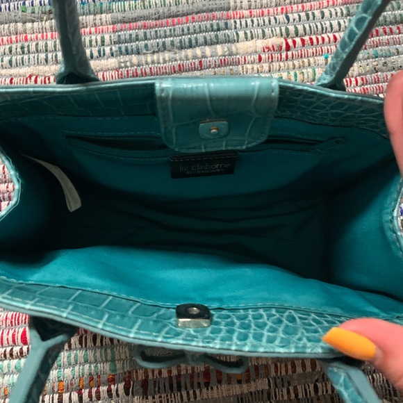 Turquoise vintage purse - Picture 3 of 3